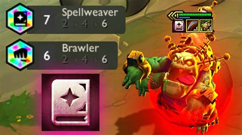 3 Star Double Radiant Nunu 7 Spellweaver 6 Brawler Set 5 5 Tft