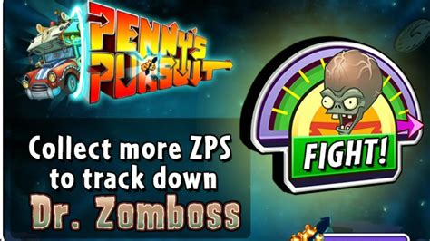 Plants Vs Zombies 2 Penny S Pursuit Fight Dr Zomboss Week 7 YouTube