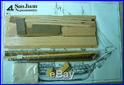 Artesania Latina 190 Wood Ship Model Kit 20720 San Juan Nepomuceno 1765