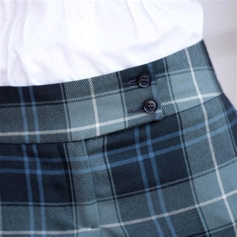 Womens Tartan Trousers With Broad Waistband Scotlandshop