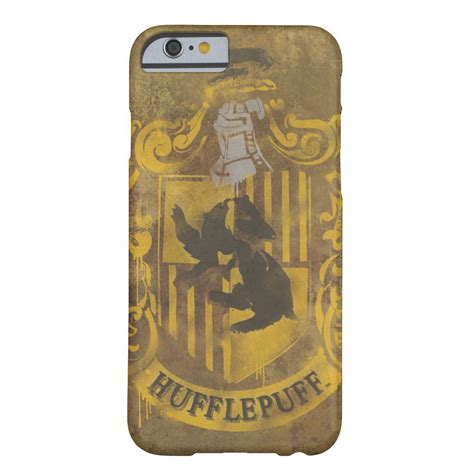 Harry Potter Hufflepuff Crest Spray Paint Case Mate Iphone Case