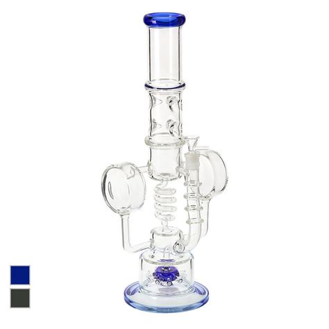 The Odyssey 17 Sprinkler Perc Recycler Bong Smoking Outlet