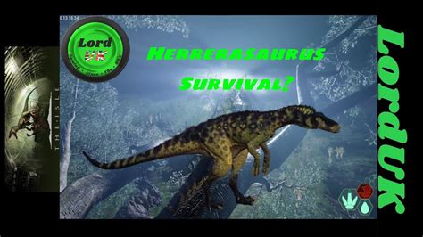 The Isle Evrima Surviving As The Herrerasaurus Youtube