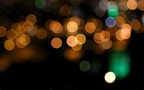 Fondo De Pantalla C Rculos Bokeh Abstracci N Luces Hd Widescreen