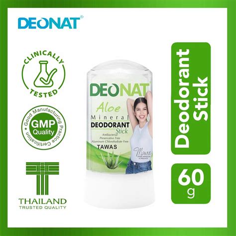 Deonat Aloe Mineral Deodorant Stick Tawas G