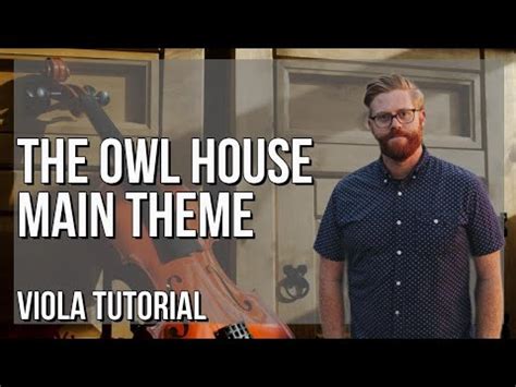 How To Play The Owl House Main Theme By TJ Hill On Viola Tutorial