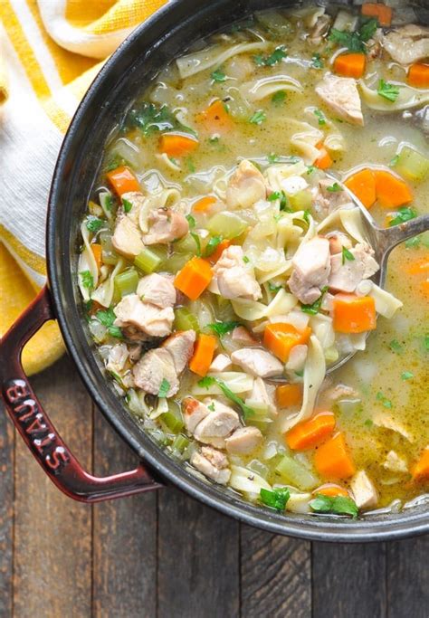 Quick And Easy Homemade Turkey Noodle Soup The Seasoned Mom