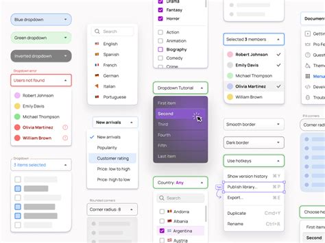 Dropdown Ui Design Exploring The Intersection Of Anatomy Ux And Use