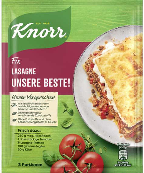 Knorr Fix Lasagne Edelweiss Imports