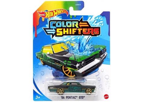 Купити Машинка Хот Вілс 1 64 Змінює Колір Color Shifters 64 Pontiac GTO Hot Wheels BHR53 за
