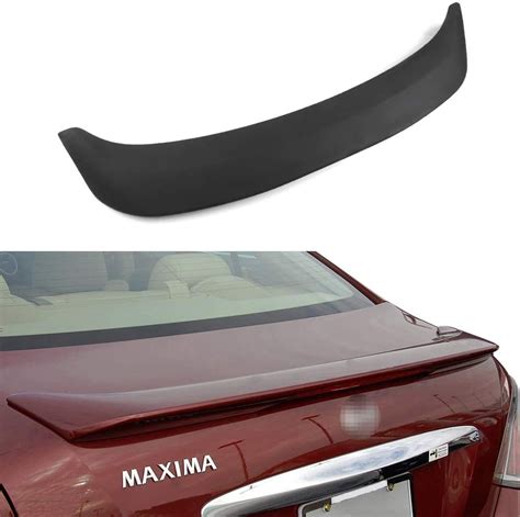 Amazon ECCPP ABS Spoiler Wing Unpainted Rear Trunk Spoiler Matte