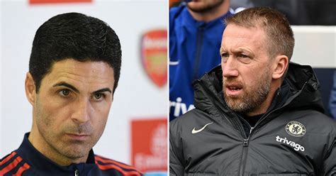 Mikel Arteta Sends Message To Under Fire Graham Potter At The End Of