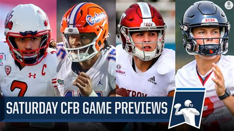 Saturday College Football PREVIEW Utah Vs Florida Troy Vs Ole Miss