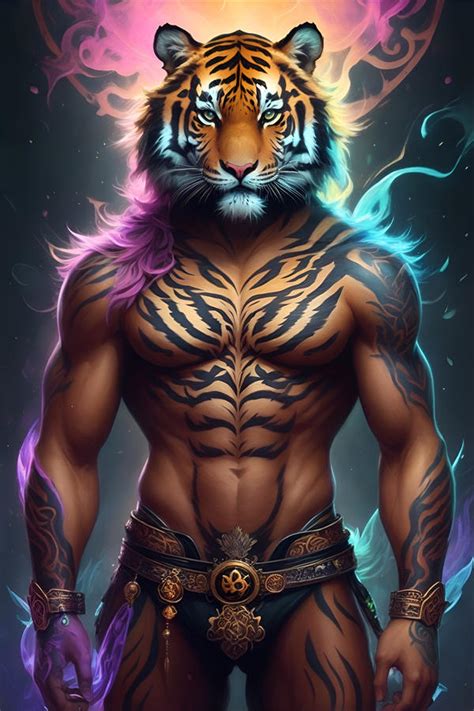 Hybrids Human Tiger By Aiphrodisiakum On Deviantart