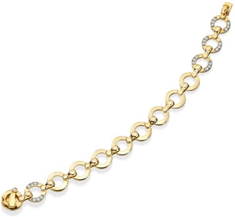 Ct Gold Cz Bracelet B Dpl International