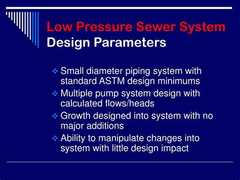 Ppt Low Pressure Sewer Systems Powerpoint Presentation Free Download Id4216379