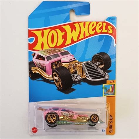 Miniatura Carrinho Hot Wheels Surf Crate T Hunt Surf Up Mattel Shopee Brasil