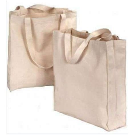 Plain Cotton Cloth Bag Capacity 5 Kg Sizedimension 10 X 14 Inch At