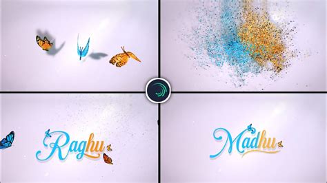 Beautiful 3D Name Art Video Editing In Alight Motion Instagram Trending