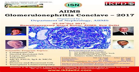 Aiims Glomerulonephritis Conclave Nephro · Aiims Glomerulonephritis Conclave