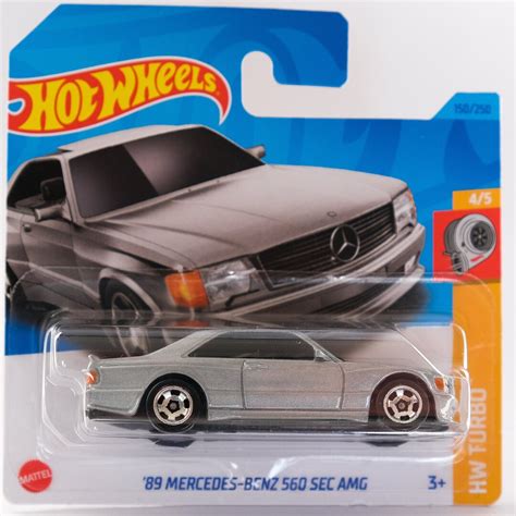 Hot Wheels Mercedes Benz 560 SEC AMG 1989 Luxo Atemporal Em Miniatura Etsy