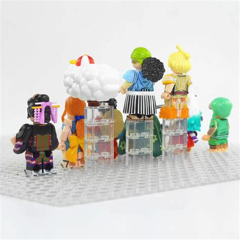 One Piece Wano Arc Minifigure Set With Weapons & Accessories