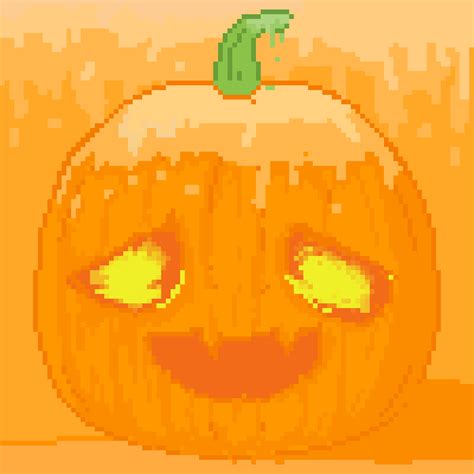 Pixilart Pumpkin By Maydraws