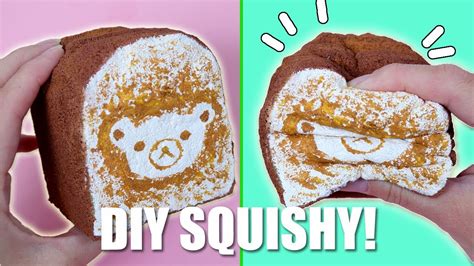 Jak Zrobi Squishy Powoli Rosn Ce Squishy Chlebek Z Rilakkuma Youtube