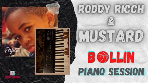 How To Play Ballin Mustard Ft Roddy Ricch Easy Piano Tutorial Youtube