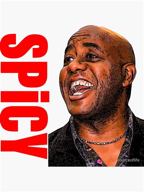 Ainsley Harriott Spicy Sticker For Sale By Sourceoflife Redbubble