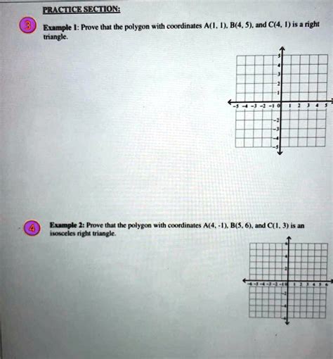 Solved Practicesection Example [ Prove That The Polygon With Coordinates A I 1 B 4 5 And