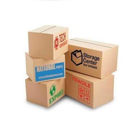 Double Wall 5 Ply Heavy Duty Industrial Corrugated Box Weight Holding