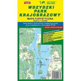 Wdzydzki Park Krajobrazowy Mapa Turystyczna Czytam Pl