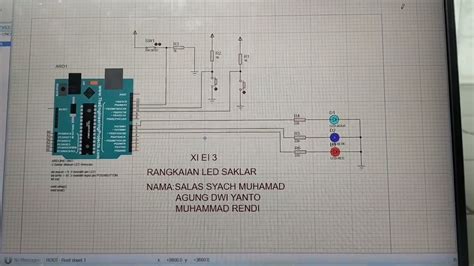 Membuat Rangkaian Running Led Dan Led Saklar Menggunakan Aplikasi