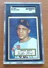 1952 Topps 261 Willie Mays RC Rookie Card SGC Grade HOF Giants EBay