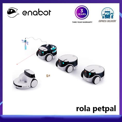 Enabot Rola Petpal Pet đồng Hành Robot Ebo Pet Ứng Dụng Nạp Tự động