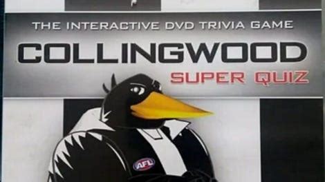 Official AFL The Interactive DVD Trivia Game Collingwood Super Quiz