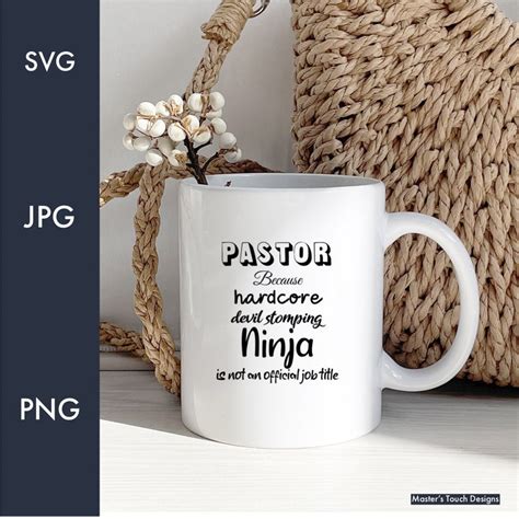 Pastor Ninja Svg Png Scripture Clipart Christian Svg Etsy