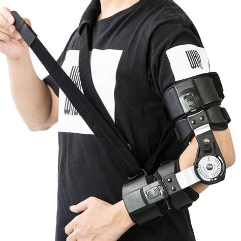 Buy Hinged Rom Elbow Brace With Sling Adjustable Post Op Elbow Brace