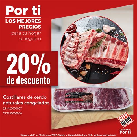 CITY CLUB On Twitter Prepara Unos Deliciosos Costillares De Cerdo