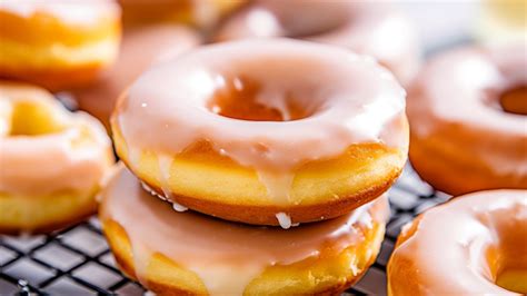 Air Fryer Glazed Donuts The Stay At Home Chef