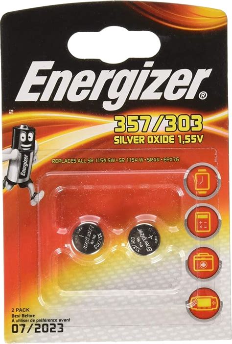 Energizer Silver Oxide Sr44epx76 Pip2 Battery Amazonfr High Tech