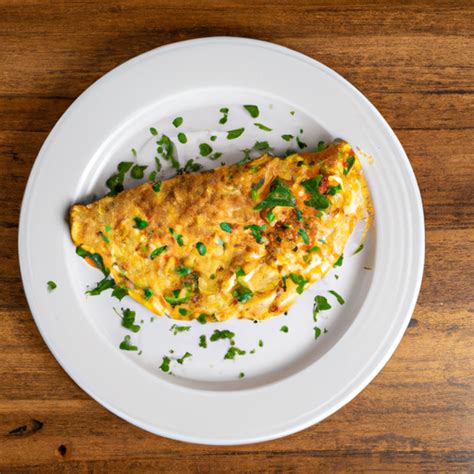 Chicken Parsley Cheddar Omelette Recipe Omelette Recipes