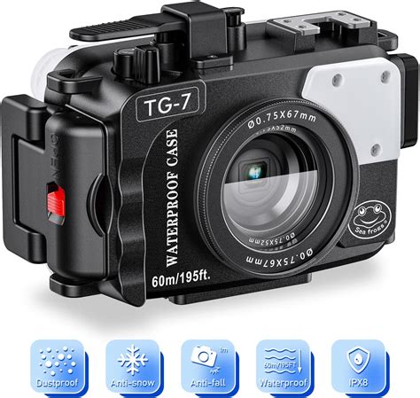 Amazon Seafrogs Underwater Camera Housing For Olympus Tg