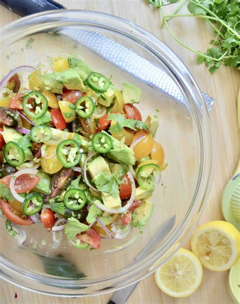 Tomato Avocado Salad From Scratch With Maria Provenzano