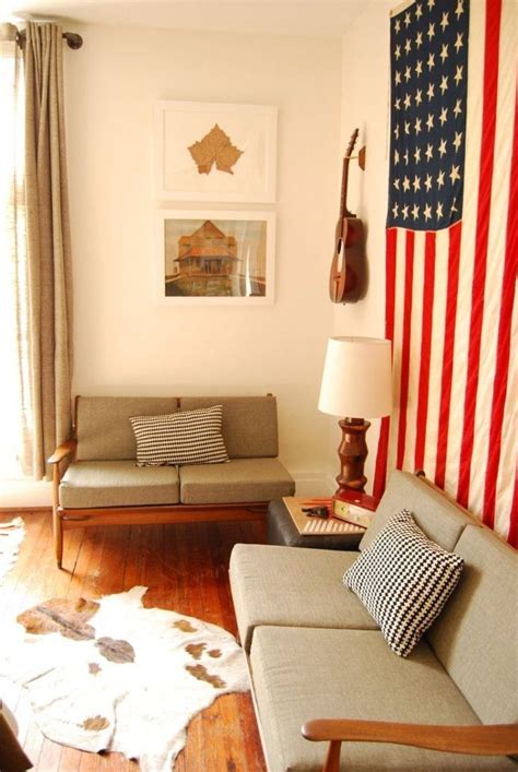 The Most Beautiful Ways To Display Antique American Flags In Your Home