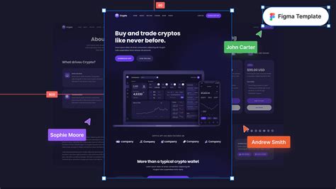 Crypto Crypto Figma Template Free Figma Resource Figma Elements