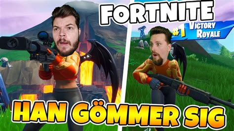 HAN GÖMMER SIG BLAND TRÄDEN Duo med Polski Fortnite på Svenska YouTube