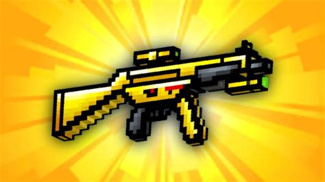 Pixel Gun 3D Golden Friend Review YouTube