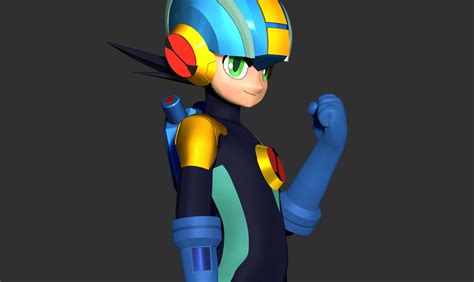 3d File Mega Man Battle Network 👨 ・3d Printer Design To Download・cults